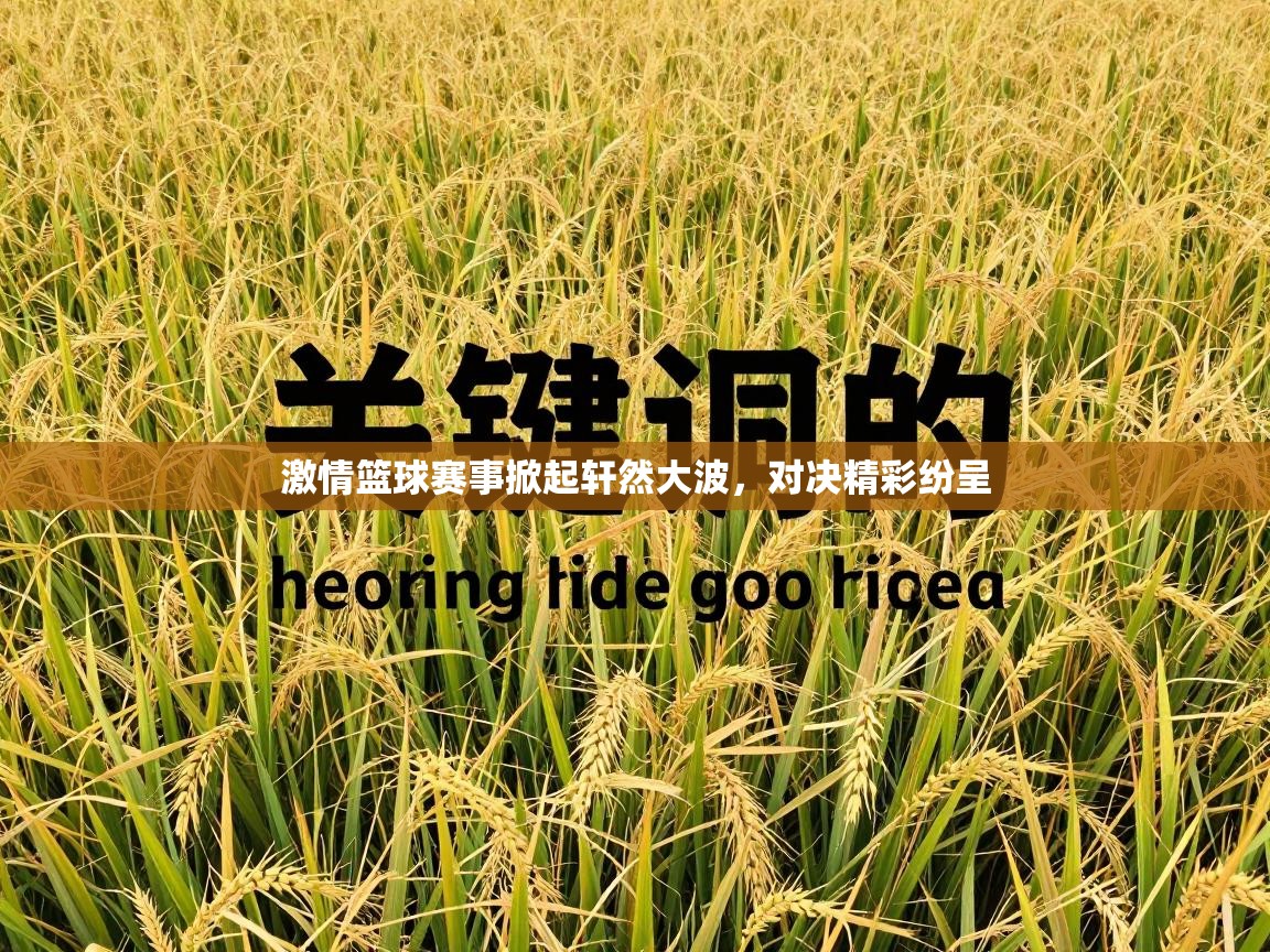 激情篮球赛事掀起轩然大波，对决精彩纷呈  第2张